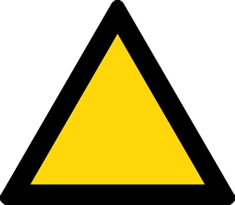 Triangle Warning Signs Clipart Best