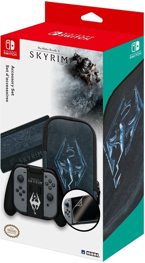 Hori The Elder Scrolls V Skyrim Limited Edition Accessory Set Nintendo Switch