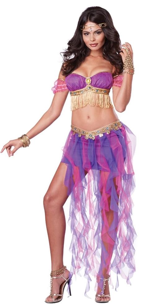 Halloweeen Club Costume Superstore Sexy Belly Dancer Adult Womens Costume