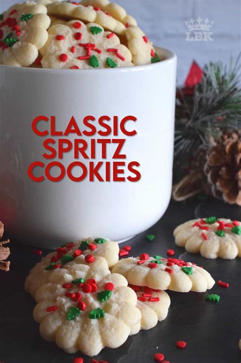 Classic Spritz Cookies Lord Byron S Kitchen