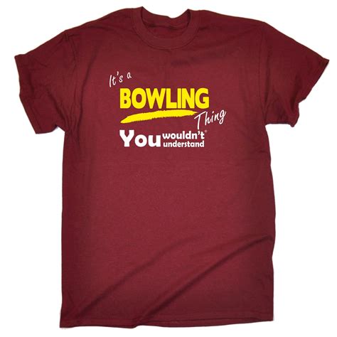 Its A Bowling Thing T Shirt Tee Lawn Bowls Club Ten Pin Funny Birthday