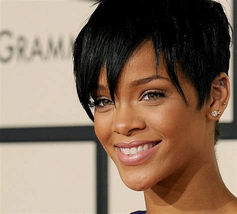 Ladies Photo Collection Rihanna Short Hairstyles Collection