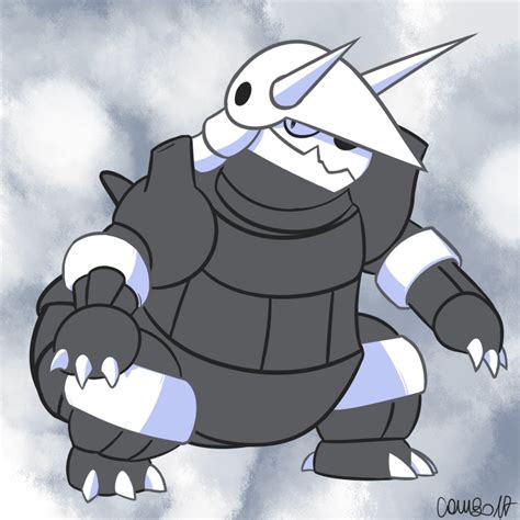 306 Aggron By Combothebeehen On Deviantart Pokemon Art Pokemon Anime