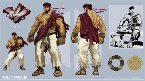 Ryu Concept Art Street Fighter 6 Art Gallery