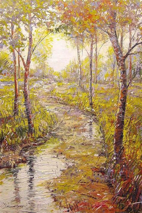 Sunshine By Maxim Grunin Landscape Paintings Painting Landscape