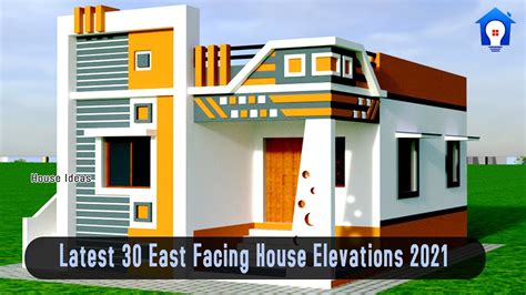 Single Floor House Front Elevation Designs East Facing Images
