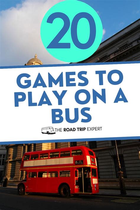 20 Fun Games To Play On The Bus All Group Sizes Party Bus Games