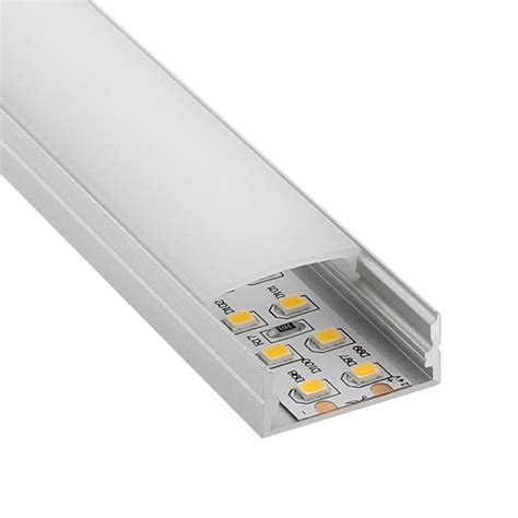 KIT Perfil Aluminio SENSA BIG Para Tiras LED 2 Metros Perfiles