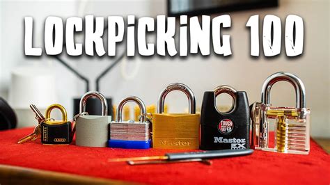 I Learned How To Pick All Of These Locks Lockpicking 100