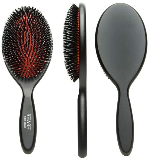 Boar And Nylon Bristle Hair Brush Large Shash
