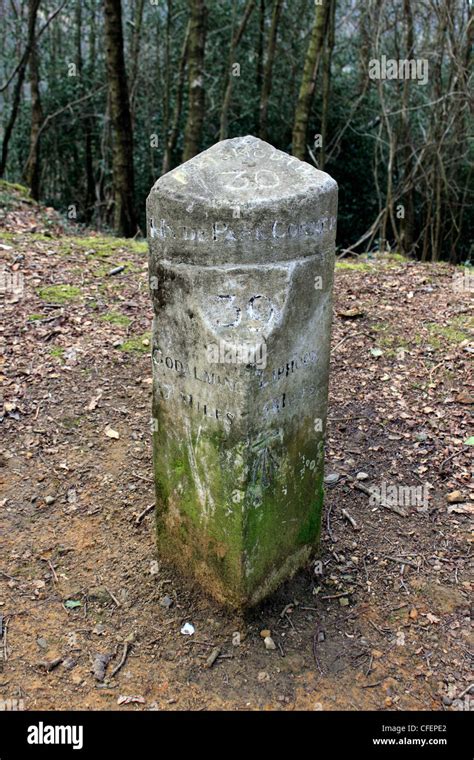 Old Mile Marker Hi Res Stock Photography And Images Alamy