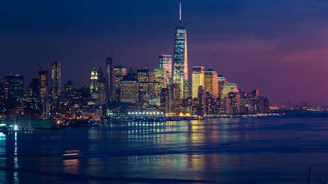 2560x1440 New York Skycrapper 4k Buildings Lights 1440P Resolution ,HD