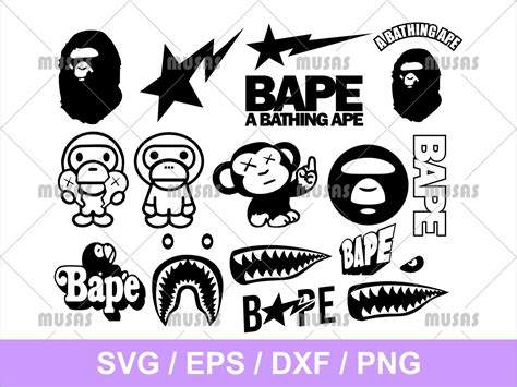 Download Bape Logo Png Black And White Bape Logo Png Free Png Images