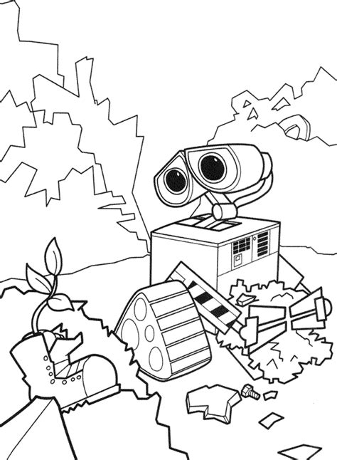You can now print this beautiful wall e disney coloring page or color online for free. Ayudemos a nuestro Planeta Tierra: