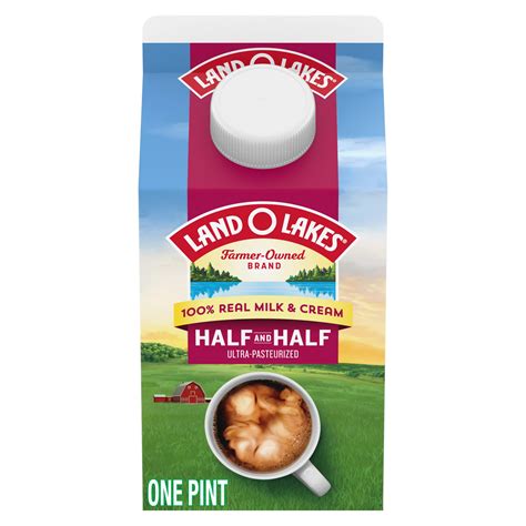 Land O Lakes Traditional Half And Half Milk And Cream Shop Cream At H E B