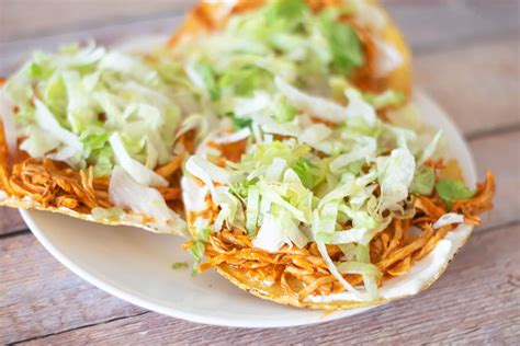 Tostadas De Tinga Chicken Tinga Tostadas Thrift And Spice