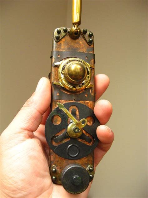 Mixed Media Assemblage By Urbandon 2009 Steampunk Mobile Phone