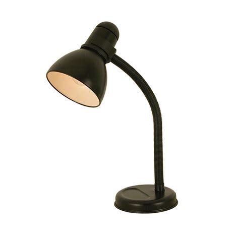 Desk Lamp Gooseneck Adjustable Black 2030 000 Réno Dépôt