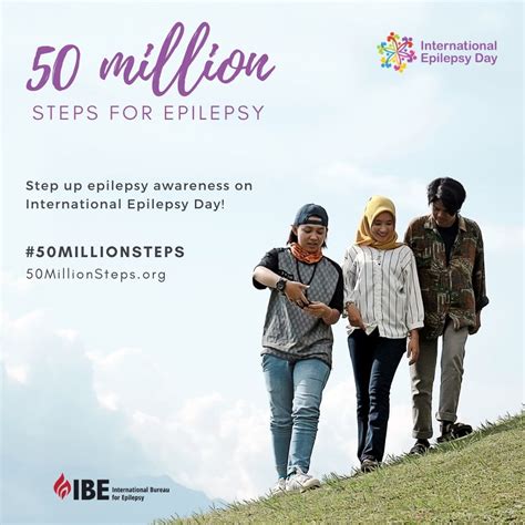 50 Million Steps For Epilepsy International League Against Epilepsy