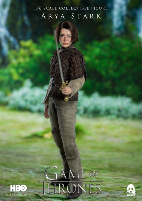 Game Of Thrones Arya Stark 16 Action Figure 12″ Threezero Edicollector