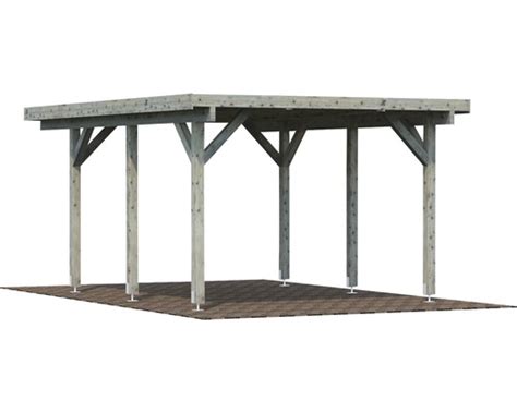 It has strong 120 x 120mm supporting posts manufactured from laminated wood and comes with the option of a felt. Einzelcarport Palmako Karl 11,7 m² grau jetzt kaufen bei HORNBACH Österreich