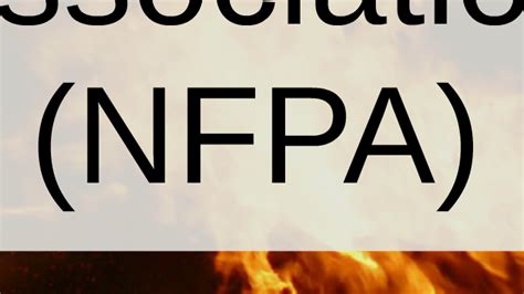 The national fire protection association (nfpa) is a united states trade association, albeit with some international members, that creates and maintains private, copyrighted, standards and codes for usage and adoption by local governments. National fire protection association v(nfpa) by Sarah ...