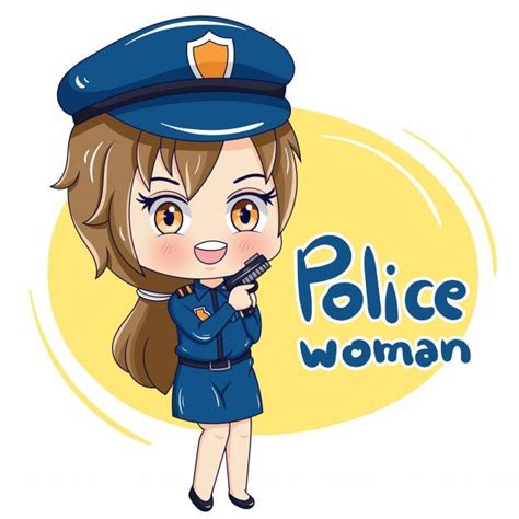 Policewoman Character Premium Vector Premium Vector Freepik Vector