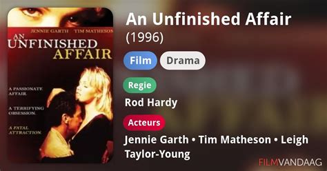 An Unfinished Affair Film Filmvandaag Nl