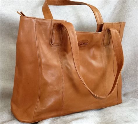 Brown Leather Tote Bag Etsy Semashow Com