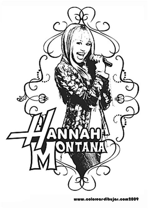 Hannah montana coloring pages to download and print for free in. Hannah Montana Coloring Pages - hannah montana - hannah ...