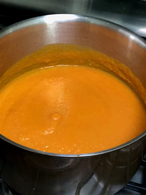 Simplest Puréed Carrot Soup Kirstys Table