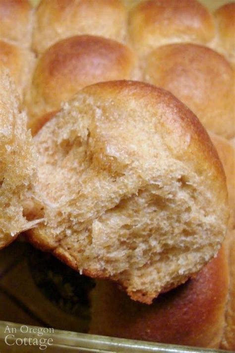 The Original Soft 100 Whole Wheat Dinner Rolls An Oregon Cottage