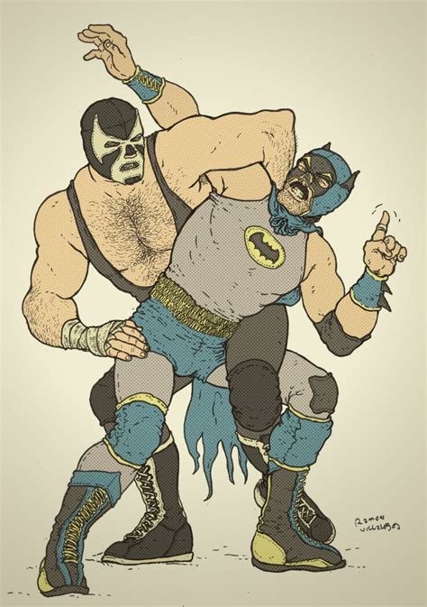 Bane Vs Batman Luchador Edition Comic Books Art Luchador The Dark