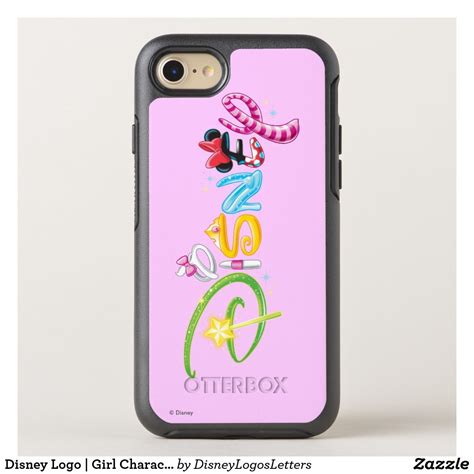 Disney Logo Girl Characters Otterbox Iphone Case Zazzle