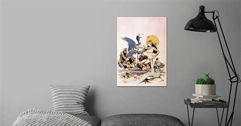 Ghoul Queen Poster By Frank Frazetta Displate