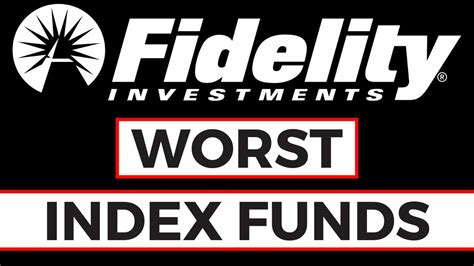 Top 5 Worst Performing Fidelity Index Funds 2021 Youtube
