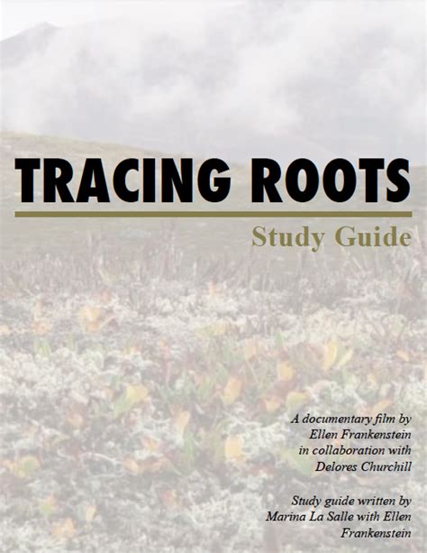 Tracing Roots Study Guide Intellectual Property Issues In Cultural
