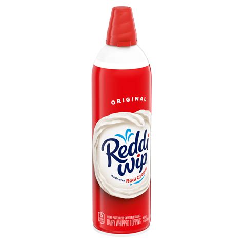 Reddi Wip Real Cream Whipped Topping 13 Oz Conagra Foodservice