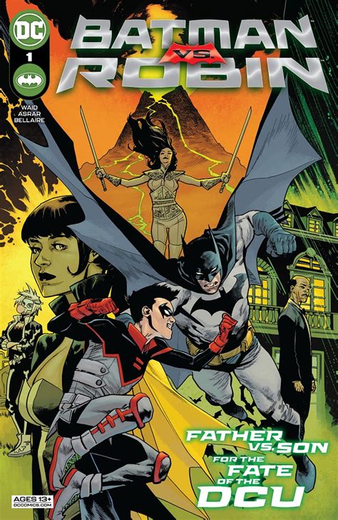 Preview Batman Vs Robin 1 Dc Comics Big Comic Page