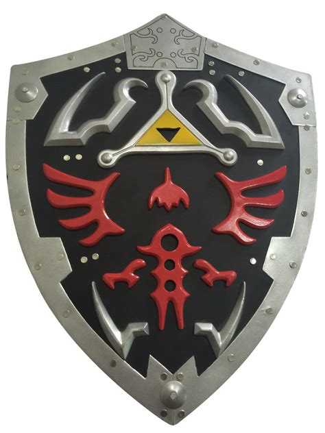 hylian shield of link legend of zelda metal full size adult link s hylian shield color black