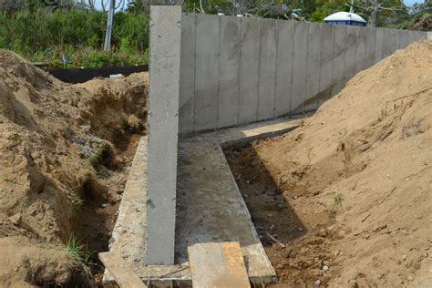 See more ideas about landscaping retaining walls, concrete retaining walls, garden retaining wall. Sunset Green Home Progress Update: Concrete Retaining ...