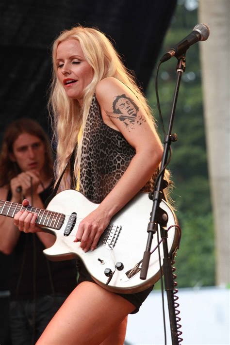 Christina Skjolberg Female Guitarist Guitar Girl Metal Girl