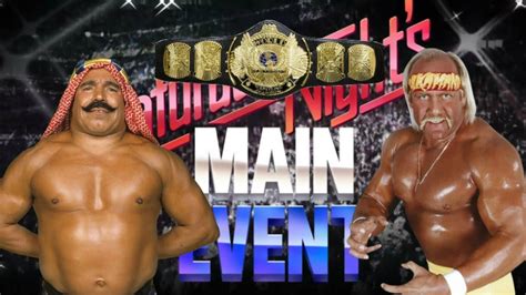 Wwf Saturday Nights Main Event Iron Sheik Vs Hulk Hogan Youtube