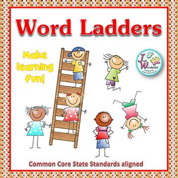 I thought i would share some word ladders i made last year with ya'll. Word Ladders - Vol 1 by Just Wonderful Designs | TpT