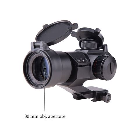 Pinty Reflex 4 Moa Red And Green Dot Sight Scope With Pepr Rail Mount For