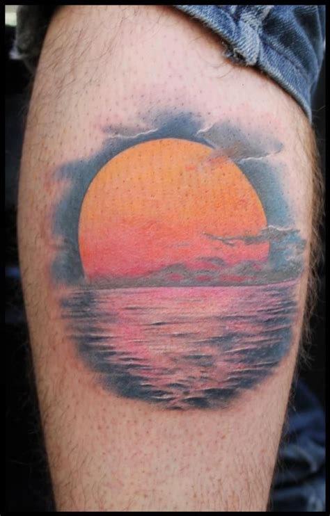 Tattoos By Alex Sunset Tattoos Tattoos Beach Tattoo