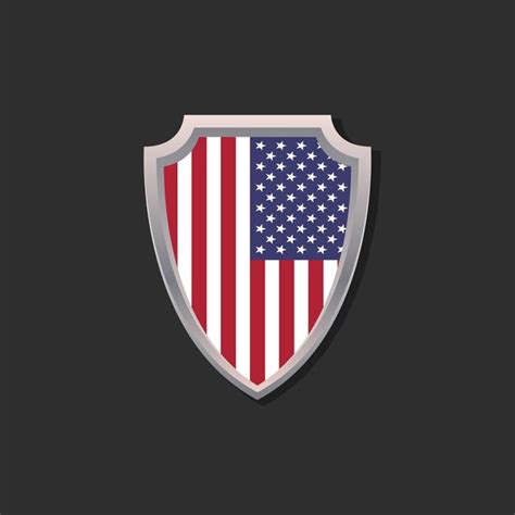 Premium Vector Illustration Of United States Flag Template