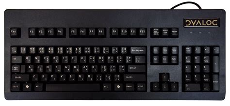 We generally use the us keyboard layout. photos DYALOG branded Cherry keyboard with APL legends ...