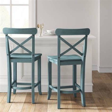 Shop for folding stool with back online at target. 24" Litchfield X-Back Counter Stool White - Threshold ...