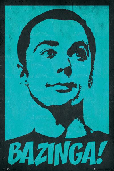 Poster The Big Bang Theory Sheldon Wall Art Ts And Merchandise
